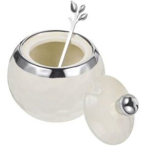 Ceramic Seasoning Jar Squimallow Sugar European Style with Lid Condiment Container Household ce Pot