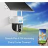 Ptz V380 4g Solar Ptz Camera Airtel Sim Only