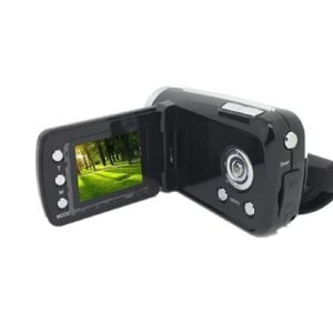 Digital Camera Camcorde Portable Video Recorder 4X Digital Zoom Display Camera-Black