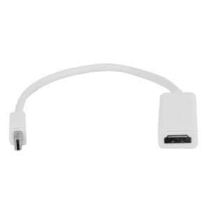 NEW Mini DisplayPort To HDMI Adapter Cable Mini Display Port DP Converter Thunderbolt High Quality For Apple Macbook Pro Air