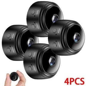 Cctv 4K Mini WiFi IP Camera Hidden Built-in Battery Camera