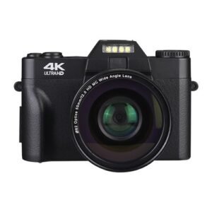 4K 64MP Digital Camera For Photography 16X Zoom Vloing Camcorder For YouTube With WiFi Touch Screen