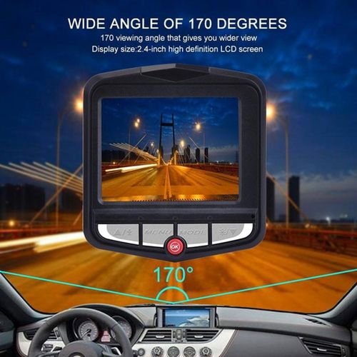 2.4" Vehicle 1080p Car Dashboard Dvr Camera Video Recorder