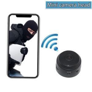 Mini Camera WiFi Wireless Monitoring Security Protection Remote Camcorders Video Surveillance Smart Home-AHD Mini camera_Orange