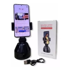 Portable 360?Rotation Auto Face & Tracking Selfie Stick