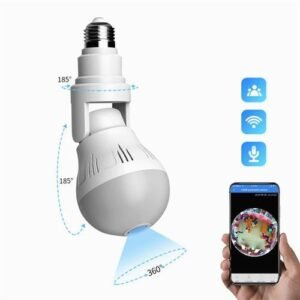 Mini Hidden Camera WiFi Light Bulb Camera Lamp Security Camera