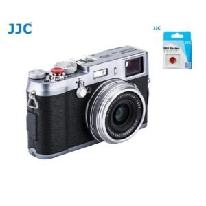 Jjc SRB-C11DR Dark Red Metal Soft Release Button Finger Touch For Sony Leica Fujifilm X10 X20 X30 X100T X100 (Red) WANKAI