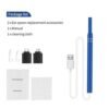 5.5mm Smart Visual Ear Cleaner Otoscope 3 In 1 Usb Otoscope Ear Wax Cleaning Inspection Camera Tools For Phone Pc