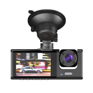 3 Channel Dash Cam For Car Camera Video Recorder Dashcam