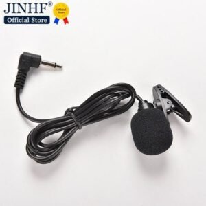 Mini 3.5mm Active Clip Microphone with Mini USB External Mic Audio Adaptor Cable for Go Pro Hero 3 3+ 4 Sports Camera PC Laptop