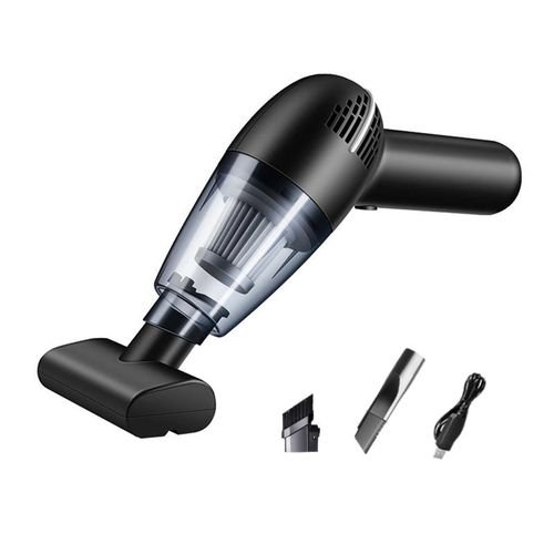 Portable 12V Car Vacuum Cleaner Wireless Mini Car Vacuum Cleaner 9000Pa Strong Suction USB Rechargeable Handheld Cleaning Tool