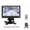 Dashboard Bluetooth Transmitter MP3 Player Monitor/Reverse Camera