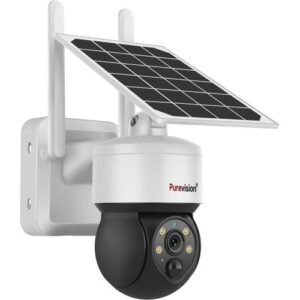 A 4G solar PTZ camera
