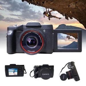 Digital Video Camera Full HD 1080P 16MP Recorder With Wide Angle Lens For YouTube Vloing