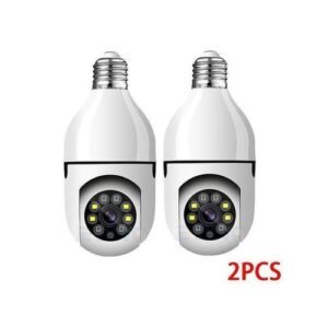 Solar 2MP PTZ Wifi IP Mini Camera Smart CCTV LED IR Light