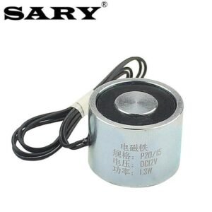 Dc 12v Electromagnet 24v Solenoid Coil Suction 2.5kg Small Solenoid Magnet