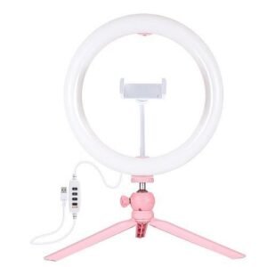 PULUZ 7.9"10.2" Selfie LED Circle Ring Light Ringlight Tripod Stand