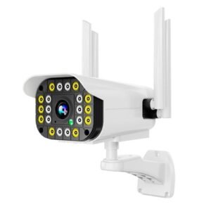 20 Lights Outdoor Rotatable Wireless Network PTZ Camera 1080P Voice Intercom HD Night Vision No Dead Angle Camera Support Motion Detection Function
