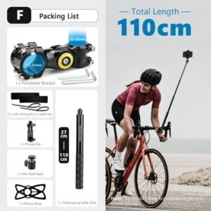For Insta 360 X3 One X2 Motorcycle Bicycle Bike Handlebar