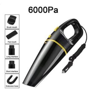 20000PA Portable Car Vacuum Cleaner High Power Cyclone Suction Home Portable Handheld Vacuum Cleaner Wireless Charing