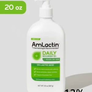 AmLactin Daily Moisturizing Lotion with 12% Lactic Acid 20.Oz