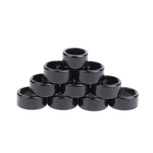 10 Pcs Pigeon Foot Ring Inner Diameter 10mm Height 6mm Aluminum Foot Tag Ring