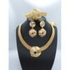 Jewelry Set- Gold (Necklace & Earrings)