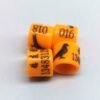 Inner 8mm Height 10mm Plastic Foot Ring For Pigeon Leg Rings Customize Plastic Necklace Can Put Name Phone Number
