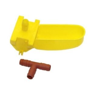 4 Sets Bird Quail Pigeon Automatic Drinking Cups Hanging Drinkers With 9.5mm Tee Can Connect 9.5mm Hose