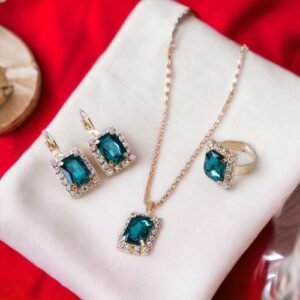 Ladies Jewelry Set (Teal)