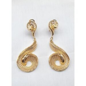 LUXURY NON TARNISH FASHION EARRINGS, GOLD COLOUR