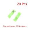 20pcs Inner Diameter 2.7mm 3mm 4mm 4.5mm 5mm Canary Clip Ring Bird Pigeon Small Parrot Leg Rings Birds Foot Rings Bird Clip Ring
