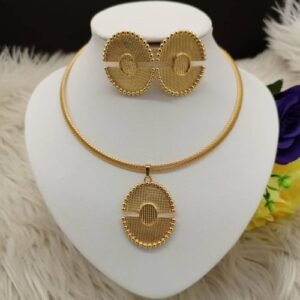 Gold-plated Costume Jewelry Set