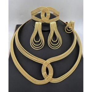 Original Brazillian  Jewelry Earring Necklaces Set