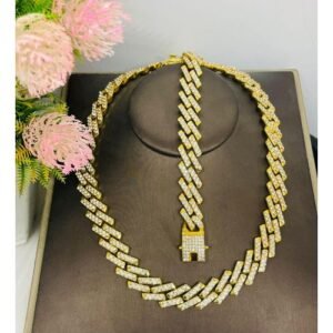 ICE JEWELRY NECKLACE AND BRACELET
