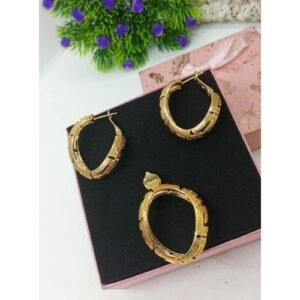 Elegant women's earring with pendant