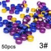 50 Pcs Bands Bird Foot Ring Species Identify Training Rings Pet Bird Label Sign For Pigeon Chicks Small Dropshipping