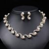 2025 Vintage Curl Beautiful Necklace Earrings Jewelry For Women Girls