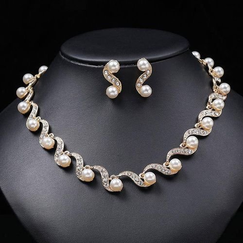 2025 Vintage Curl Beautiful Necklace Earrings Jewelry For Women Girls