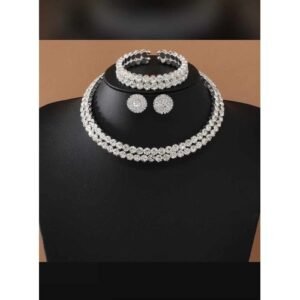 Silver Set-plated Costume Jewelry Set