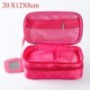 eup bag  Line Cosmetic Bag Ladies Cosmetics Storage Brush vel Organizer Essential Beautician maleta de maquiagem