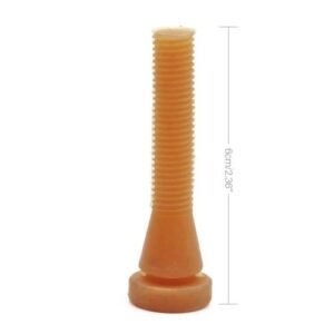 10 Pcs Poultry Rubber Rod Pigeon Quail Length 6.2cm Rubber Plucking Fingers Removal Machine Glue Plucker