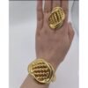 Non Tarnish Gold Bracelet And Ring