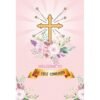 Boy And Girl First Communion Photography Backdrops Pigeon Bible-Vinyl 40x60cm