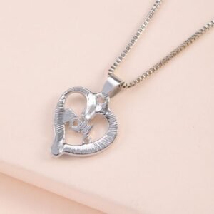 Mom Silver Necklace - Gift Idea For Mom