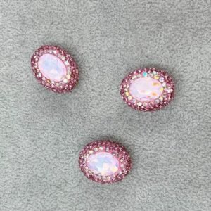 Princess Crystal Diamonds Oval Pigeon Egg Beads For Jewelry Making Diy Decoration Earrings Necklace Phone Chain Hair Accessories