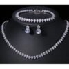 Trendy Zirconia Jewelry Set