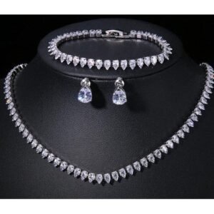Trendy Zirconia Jewelry Set