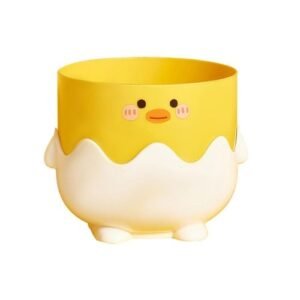 Cute Duck Pen Holder Desktop Organizer Stationery Cosmetics Makeup Storage Box