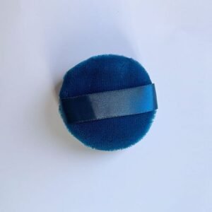 2pcs Velour Face Powder Puffs Pads For Loose And Foundation Replacement Round High-density Fluffy Plush Set Makeup Cosmetics WEF